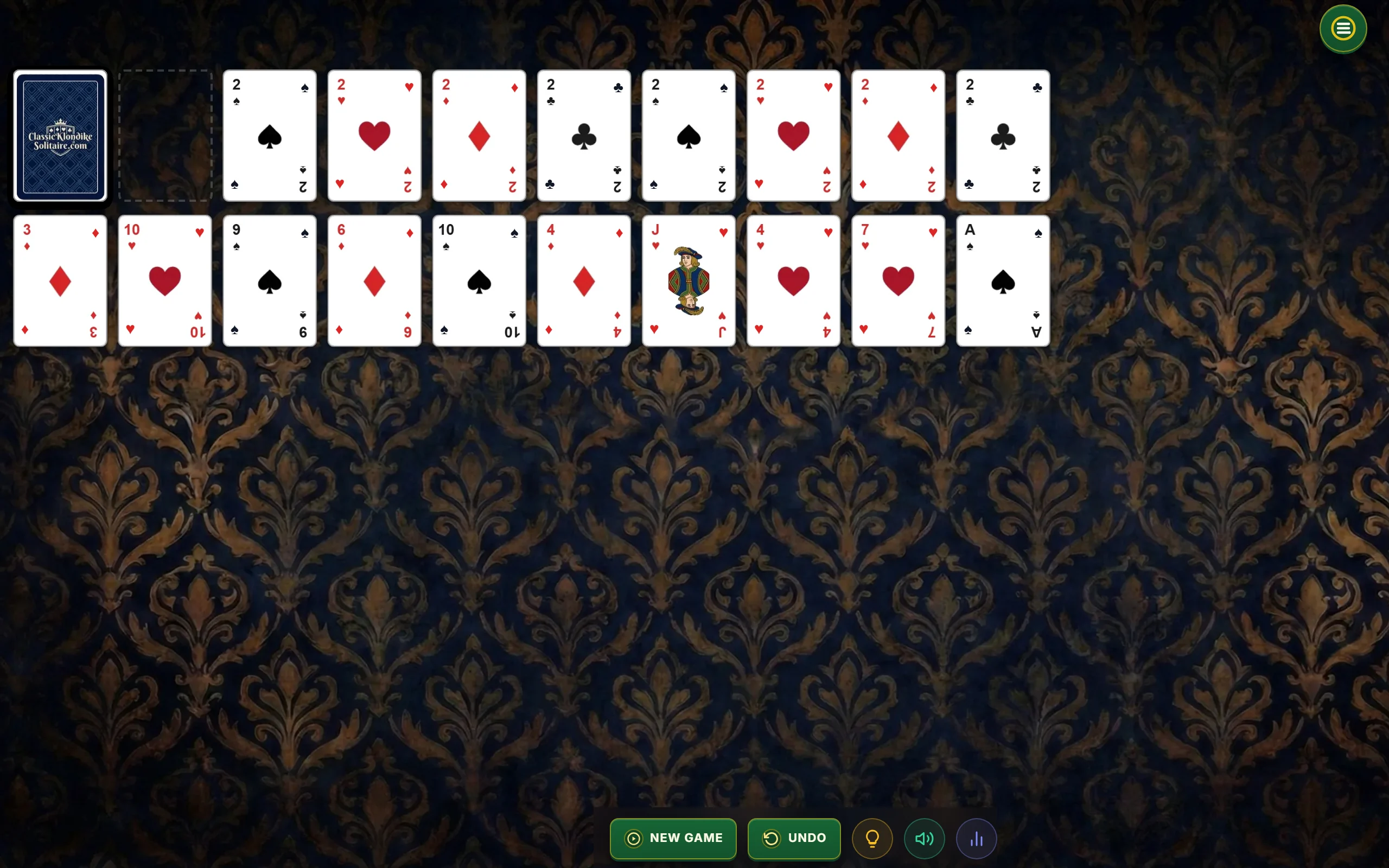 Deuces Solitaire