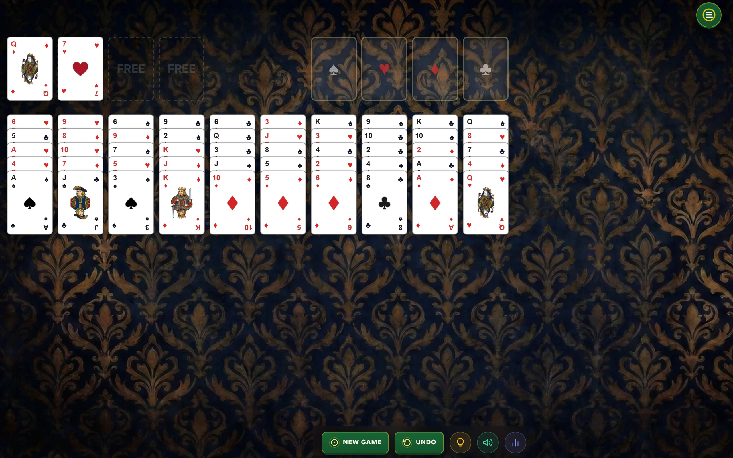 Seahaven Towers Solitaire