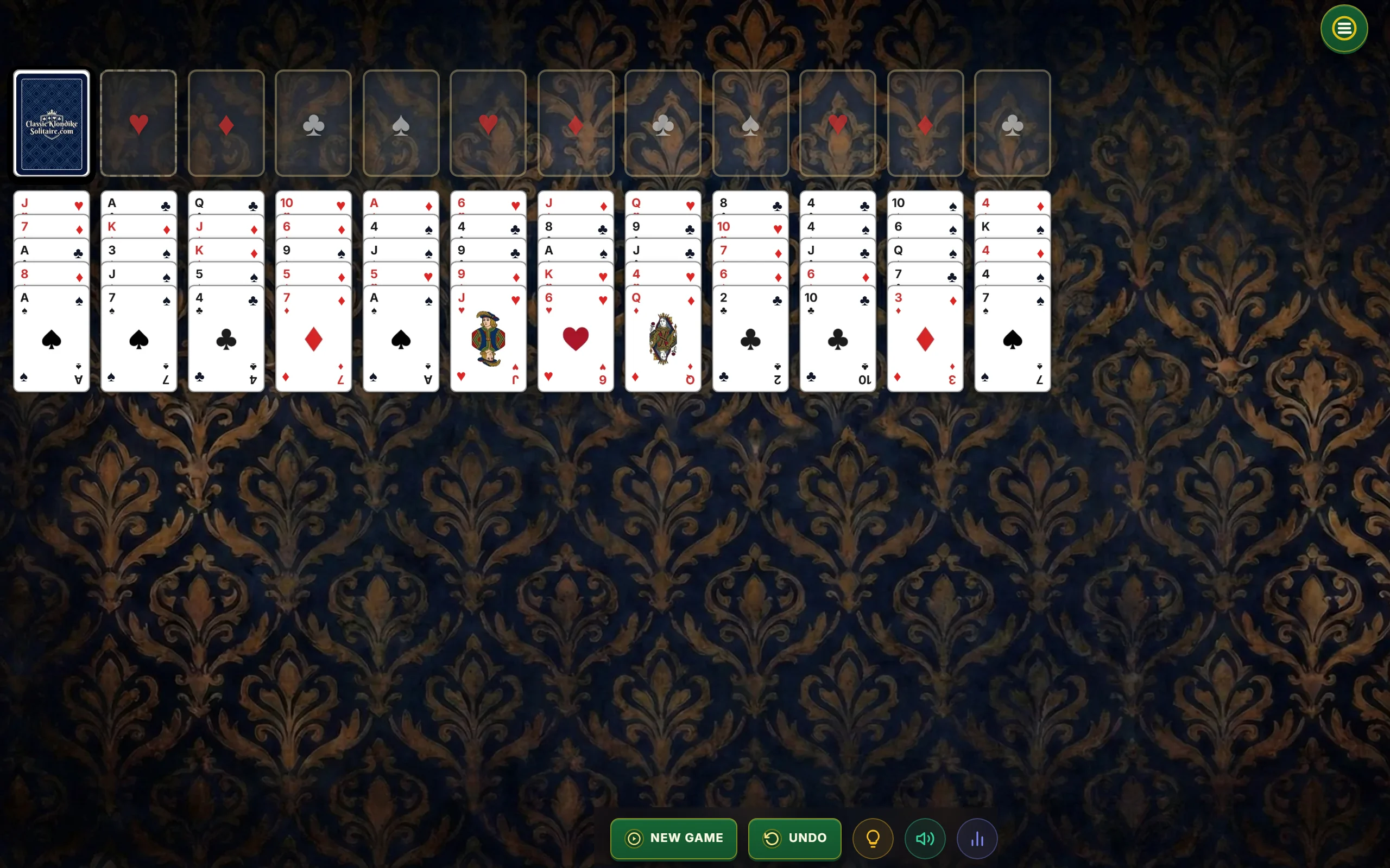 Sixty Thieves Solitaire